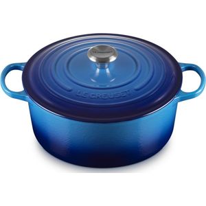 Le Creuset Bräter Signature Azure - ø 24 cm / 4.2 liter