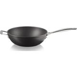 Le Creuset Wokpfanne - mit Griff - Les Forgées TNS - ø 26 cm / 3.4 Liter - Standard-Antihaftbeschichtung
