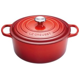 Le Creuset Bräter Signature Kirschrot - ø 20 cm / 2.4 liter