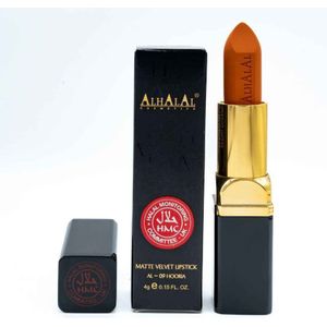 Alhalal Cosmetics - AL-09 HOORIA - Lippenstift - Oranje - Matte Afwerking