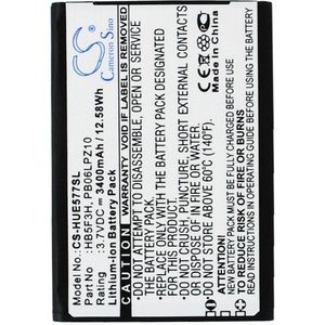 Accu (3400 mAh) geschikt voor Huawei E5775, Huawei E5372T (HB5F3H, PB06LPZ10, PBD06LPZ10)