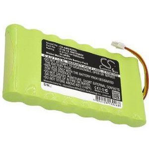 2140.19, 689139B00, 694233 BTC-AMC833SL accu (3600 mAh 9.6 V, Groen)