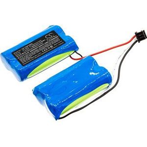 BT-68Q, GP180AAH4X6Z BTC-TOB100SL accu (2000 mAh 4.8 V, Blauw)