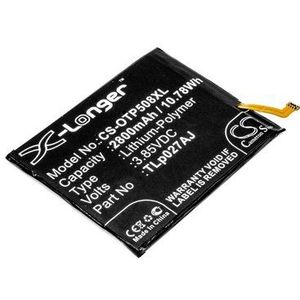 CAC2710009CJ, TLp027AJ BTC-OTP508XL accu (2800 mAh 3.85 V, Zwart)