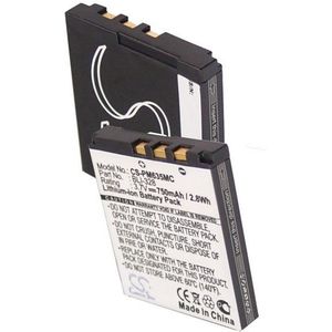 Accu (750 mAh) geschikt voor Polaroid M635, Polaroid M630 (009322-328007, BLI-328, GB3396NA002)