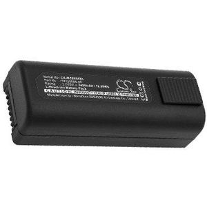 Accu (3400 mAh) geschikt voor MSA E6000 TIC (10120606-SP, 990514, 990596)