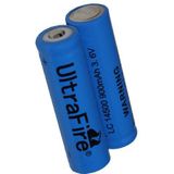 14500, 14505 UltraFire 14500 / 14505 Button Top batterij Oplaadbaar (2 stuks) (3.7V, 1200 mAh)