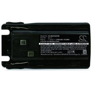 Accu (1300 mAh) geschikt voor Baofeng UV-98D, Baofeng UV-82X, Baofeng UV-82, Baofeng UV-Q5, Baofeng UV-8D, Baofeng UV-82C, Baofeng UV-8R (BL-8)