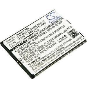 Accu (3200 mAh) geschikt voor Kyocera DuraForce XD, Kyocera E6790, Kyocera E6790 LTE (5AAXBT091GEA, SCP-65LBPS)