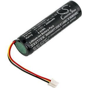 Accu (2600 mAh) geschikt voor Tascam MP-GT1 (BP-L1C-22, E01587110A)