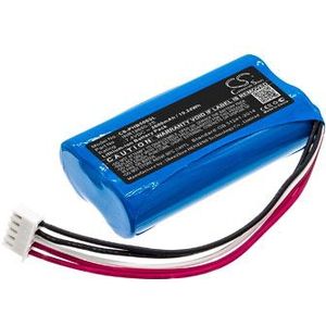 Accu (2600 mAh) geschikt voor Philips SBOQBOX, Philips ShoqBox SB500M, Philips SB500M/00, Philips SB500M (INR18650-2S)