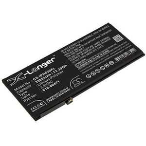 616-00468, 616-00469, 616-00471 BTC-IPH830XL accu (3500 mAh 3.8 V, Zwart)