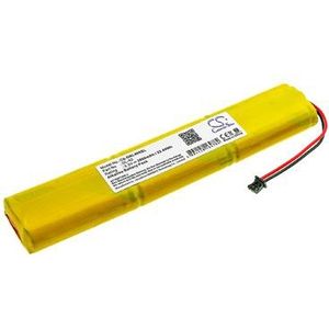 100178, C83511, DL-18, DL-40, PT00213, SDDC-A118 BTC-DRL400SL accu (2600 mAh 9 V, Geel)