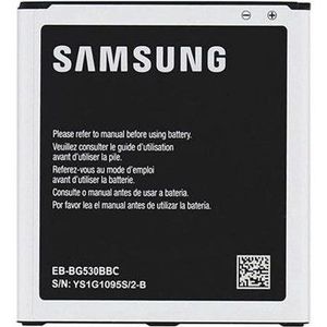 EB-BG530BBC, EB-BG530BBE, EB-BG530BBU, EB-BG530CBE Samsung BO-SAM-BG530BBC accu (2600 mAh 3.8 V, Origineel)