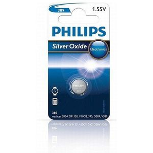 Philips 389/00B Minicel Zilver
