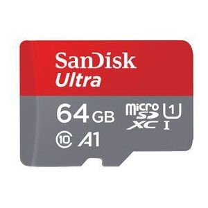 Sandisk Mico SD 64 GB () geschikt voor Samsung Galaxy Note 10, Samsung Galaxy Note 10+ (SDSQUAR-064G-GN6MA)