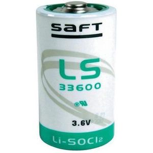 Batterij (33600, ER20, ER32L615, ER34615, LS-33600-CN, LS33600, SL-2780, SL-780, TL-2300)