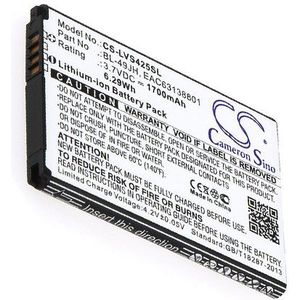 BL-49JH, EAC63138801 BTC-LVS425SL accu (1700 mAh 3.7 V)