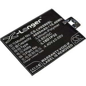 Accu (4000 mAh) geschikt voor Lenovo Phab 2, Lenovo PB2-690N, Lenovo PB2-670N (L16D1P32)