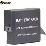 601-10197-00, AABAT-001, AHDBT-501, BC-GP5C, BZ-BP14S, BZ-BP14SW, DZ-BP14S, DZ-BP14SJ, DZ-BP7S BTE-GP-AHDBT-501 accu (1260 mAh 3.85 V, Zwart)