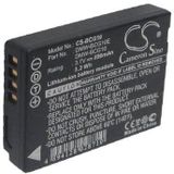 BP-DC, BP-DC7, BP-DC7E, BP-DCU, DMW-BCG10, DMW-BCG10E, DMW-BCG10GK, DMW-BCG10PP BTC-BCG10 accu (890 mAh 3.7 V)