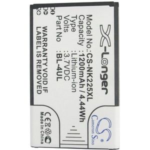 Accu (1200 mAh) geschikt voor Nokia Asha 225, Nokia 3310, Nokia 3310 2017, Nokia RM-1012 (BL-4UL)