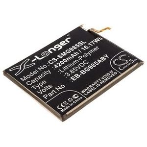 EB-BG985ABY, GH82-22133A BTC-SMG985SL accu (4400 mAh 3.85 V, Zwart)