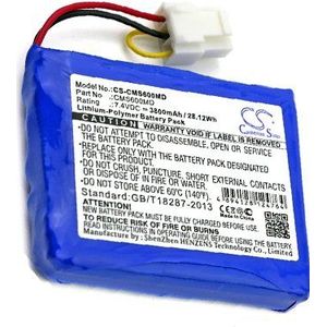 Accu (3800 mAh) geschikt voor CONTEC MONITOR CMS6000, CONTEC CMS6000 (88889457)