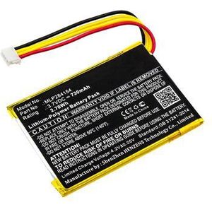 Accu (730 mAh) geschikt voor JBL Go 2H, JBL Go 2H, JBL Go 2, JBL Go 2 (GO2/MLP284154, MLP284154)