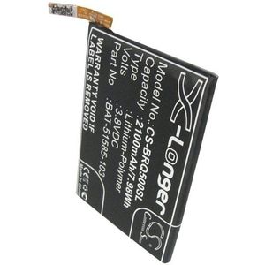 Accu (2100 mAh) geschikt voor Blackberry Q5 LTE SQR100-1, Blackberry Q5, Blackberry Q5 SQR100-3, Blackberry Q5 LTE (BAT-51585-003, BAT-51585-103)