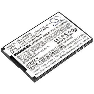 Accu (3000 mAh) geschikt voor VeriFone M435-003-04-NAA-S, VeriFone V400M Plus 4G, VeriFone V400M (BPK475-001-01, BPK475-001-01-A)