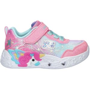 Skechers - Unicorn Dreams - Klittenbandschoenen - Multicolor - Lichtgevende Zool