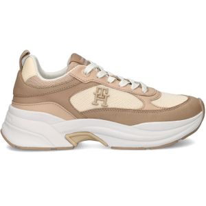 Tommy Hilfiger - Chunky Runner - Sneakers - Wit - Leer/Mesh