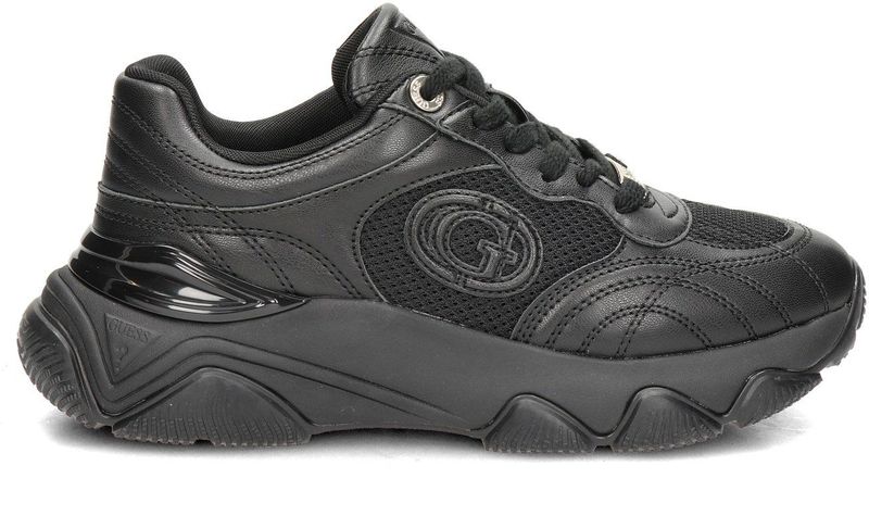 Guess - Morriz - Dames Sneaker - Zwart - Chunky