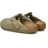 Birkenstock - Boston - Clog - Suède - Unisex - Zwart