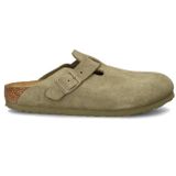 Birkenstock - Boston - Clog - Suède - Unisex - Zwart