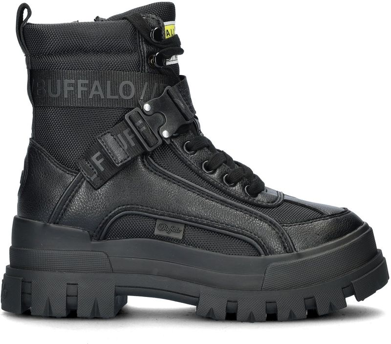 Buffalo - Aspha Com 1 - Veterboots - Vegan - Combat Stijl