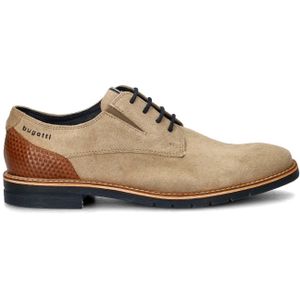 Bugatti - Heren Nette Schoenen - Suède - Zwart - Comfortabele Pasvorm