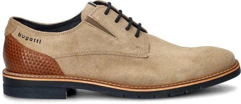 Bugatti - Heren Nette Schoenen - Suède - Zwart - Comfortabele Pasvorm