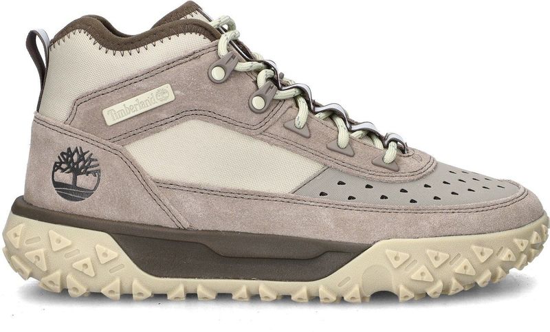 Timberland - Motion 6 Mid - Veterboots - Groen - Duurzaam Nubuckleer en ReBOTL-textiel