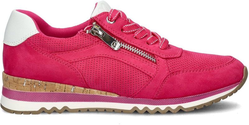 Marco Tozzi - Lage Sneakers - Vegan - Suedine - Dames