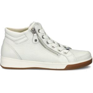 Ara Rom - Hoge Sneakers - Dames Sneaker - Zwart - Leer - Rits Sluiting