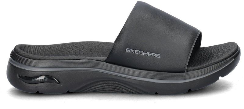 Skechers - Go Walk Arch Fit - Slippers - Imitatieleer - Heren