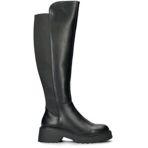 Steve Madden - Callback - Hoge Laarzen - Zwart - PU/Textiel