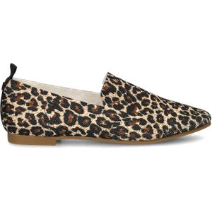 La Strada - Instappers - Zwart - Textiel - Dempende Zool