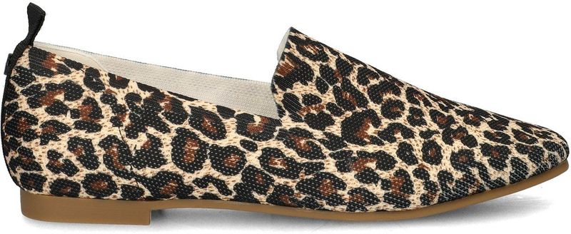 La Strada - Instappers - Zwart - Textiel - Dempende Zool