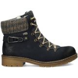 Rieker Veterboots Donkerblauw