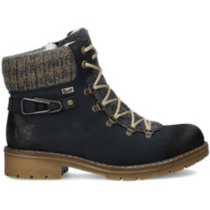 Rieker Veterboots Donkerblauw