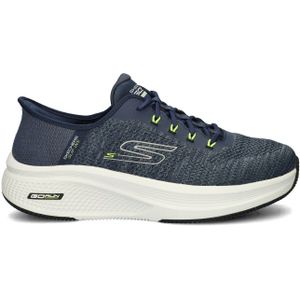 Skechers - Hands Free Slip-InsGo Run Elevate - Sneakers - Zwart - Mesh-Textiel