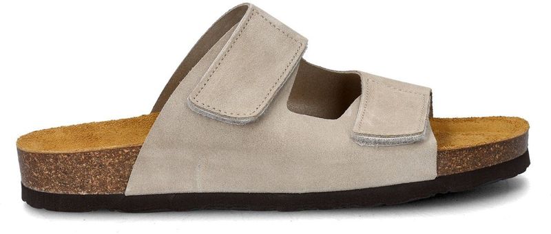 Nelson - Heren Slipper - Leer - Zwart